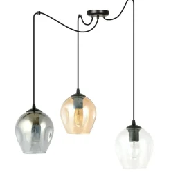 Sklep Kaja Lampa do podwieszania z kolorowymi kloszami 759/3 LEVEL | Kaja Outlet