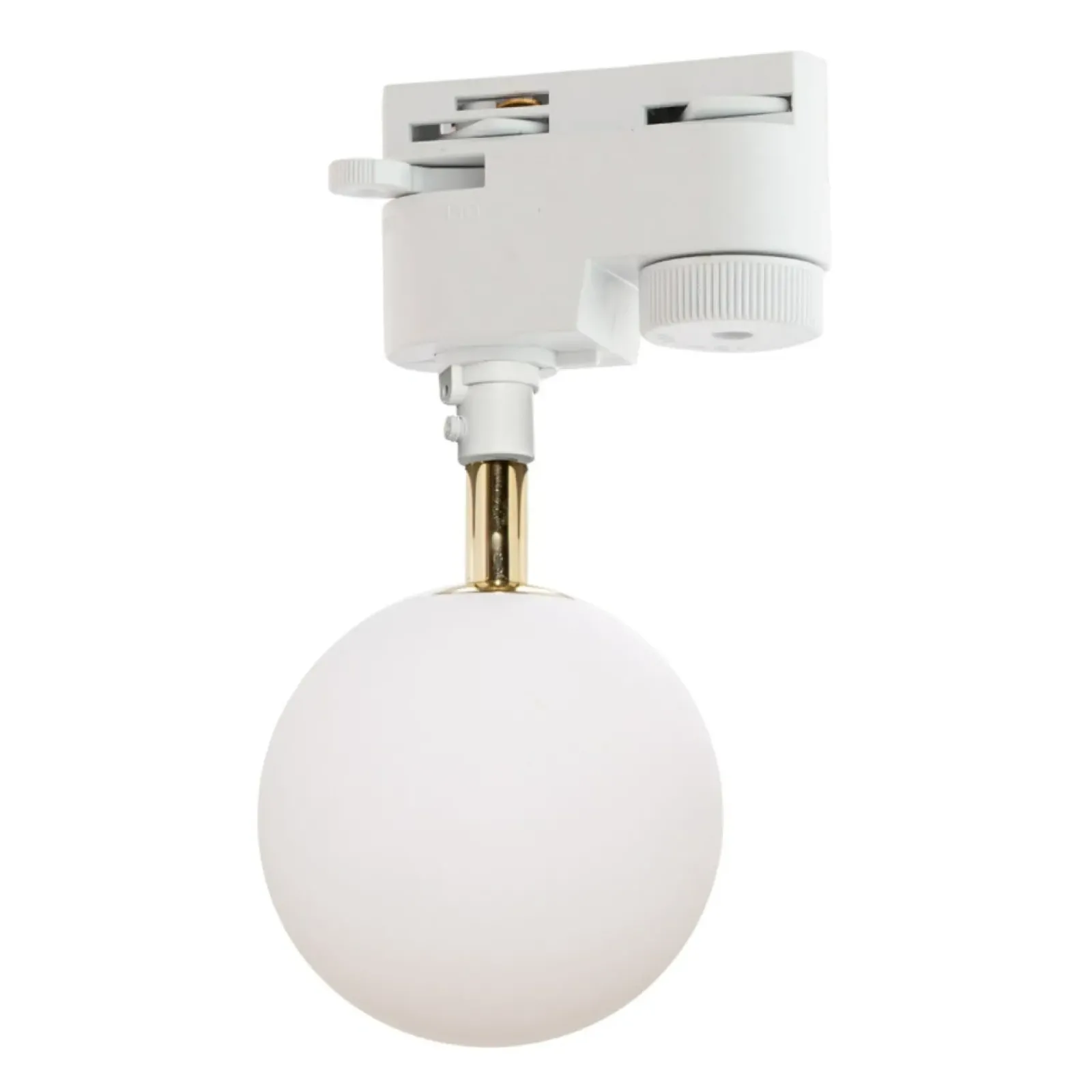 Sklep Kaja Lampa do szyny natynkowej, biała kula ZM 9050WH SZ.JEDNOOBWODOWA* Szynoprzewody Natynkowe