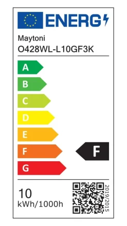 Sklep Kaja Lampa elewacyjna w czarnym kolorze, LED O428WL-L10GF3K z serii LOT* Kinkiety Ogrodowe