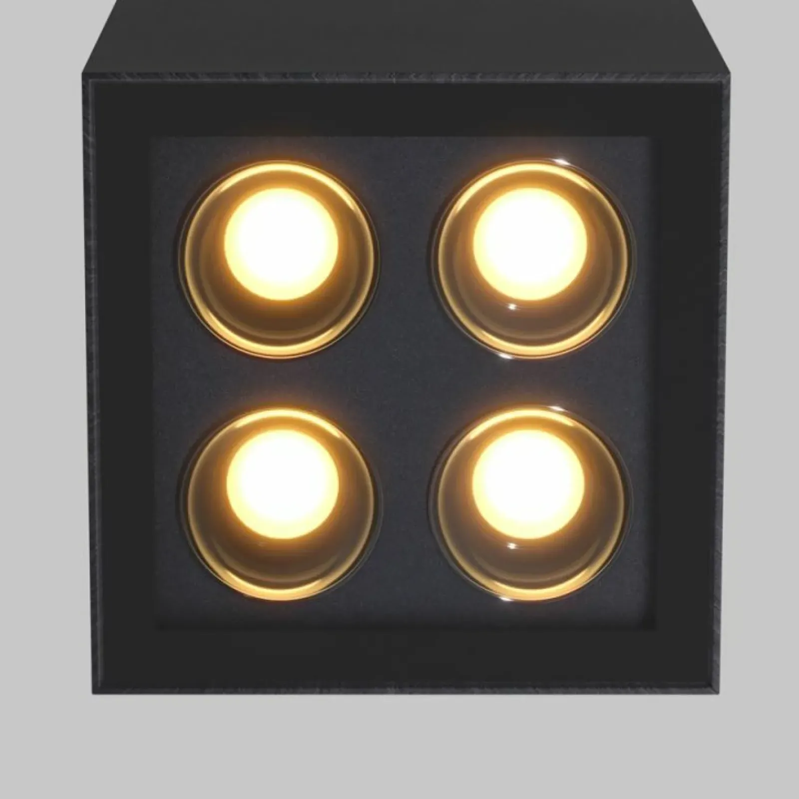 Sklep Kaja Lampa elewacyjna w kształcie kostki LED 8W O309CL-L8GF3K z serii ARES* Plafony Zewnętrzne|Lampy Led
