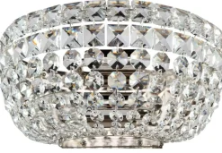 Sklep Kaja Lampa glamour z kryształkami DIA100-WL-02-N BASFOR | Kaja Oświetlenie* Kinkiety Tradycyjne