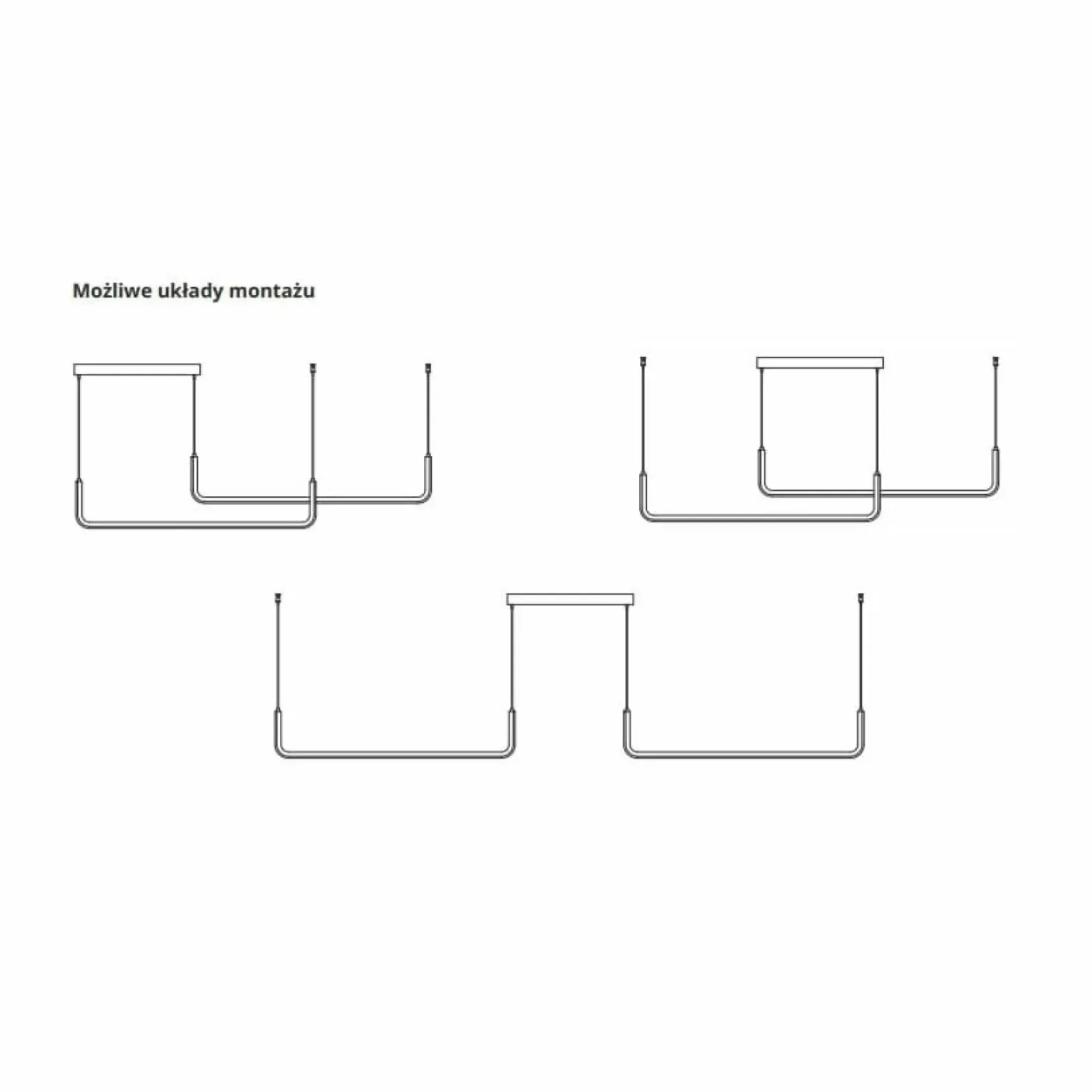 Sklep Kaja Lampa LED do dowolnego rozmieszczenia LP-1015/2P BASIC MALAWI | Kaja Clearance