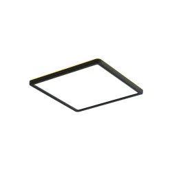 Sklep Kaja Lampa LED ze świecącą ramką 23x23 PLF-39573-230S-22W-BL ALERIA | Kaja* Lampy Led|Plafony Nowoczesne