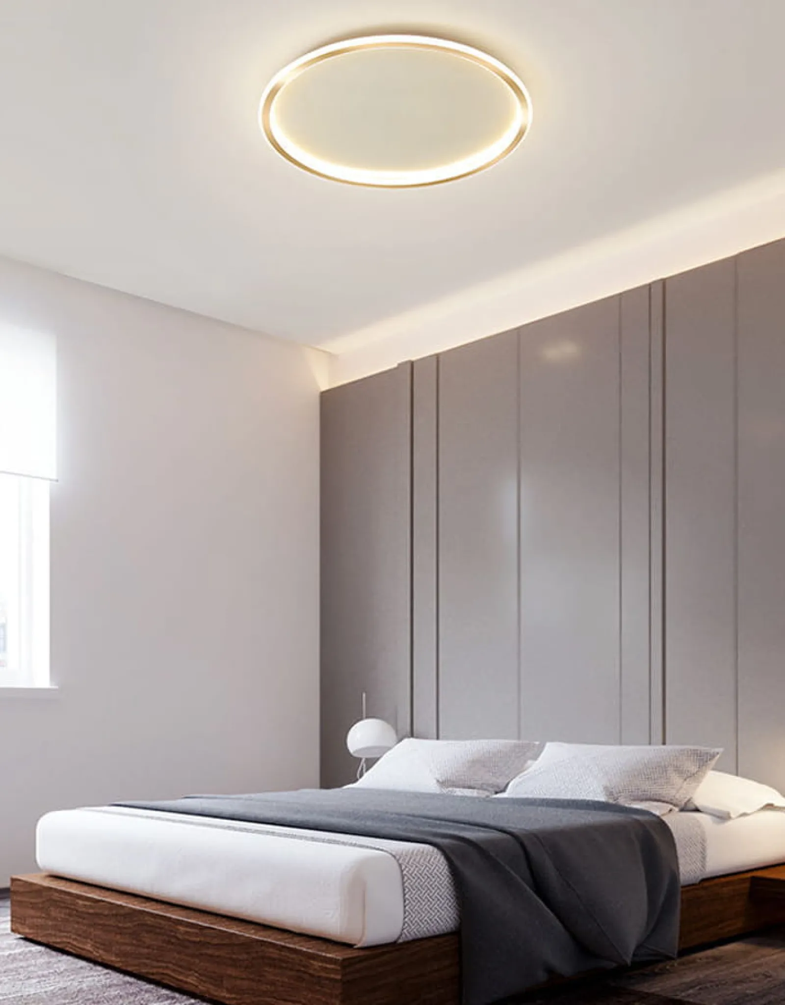 Sklep Kaja Lampa LED zmienna barwa światła ABR-PLO-30W-40CM-CCT CERCHIO | Kaja* Plafony Nowoczesne|Lampy Led