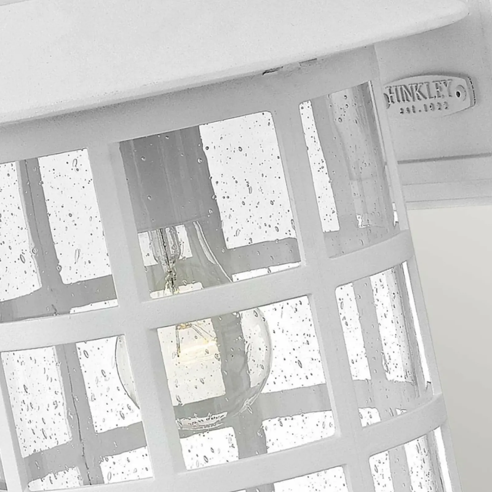 Sklep Kaja Lampa naścienna, teksturowana biel HK-FREEPORT2-L-TWH z serii FREEPORT* Kinkiety Ogrodowe