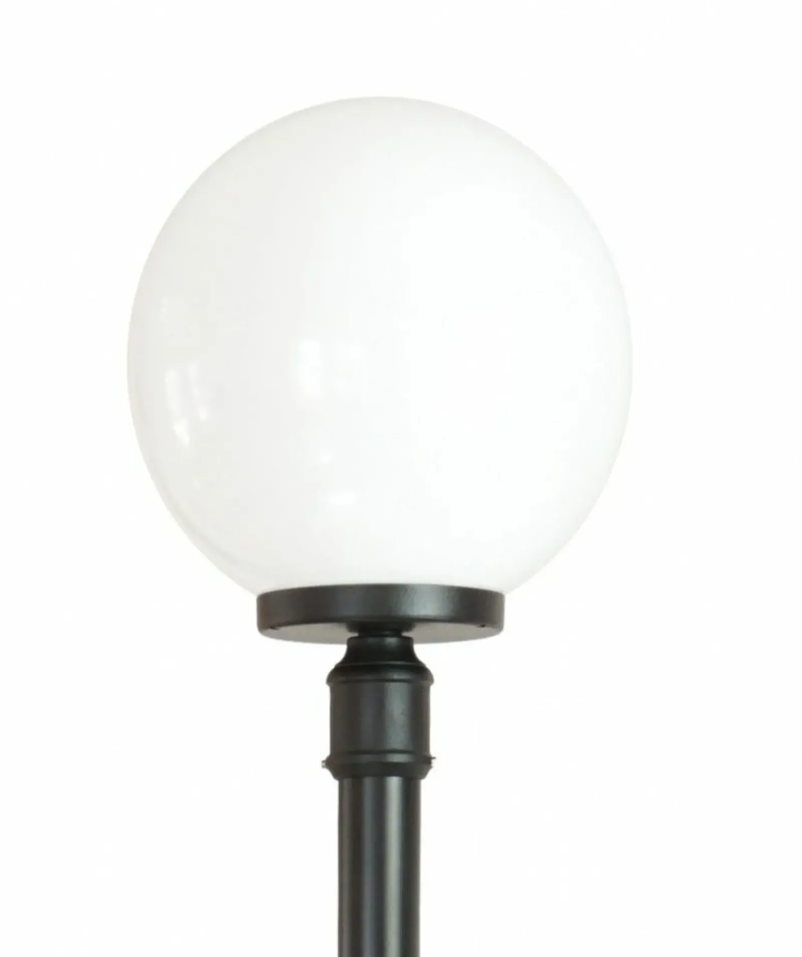 Sklep Kaja Lampa ogrodowa, czarna podstawa OGMWN 1 300 z serii KULE CLASSIC | Kaja Oświetle* Latarnie Ogrodowe|Lampy Ogrodowe Stojące