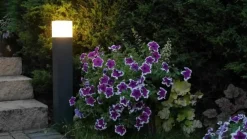 Sklep Kaja Lampa ogrodowa, kolor ciemny popiel CB-MAX 400 DG z serii CUBE MAX | Kaja Oświet* Lampy Ogrodowe Stojące