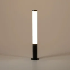 Sklep Kaja Lampa ogrodowa LED z białym, wąskim kloszem 11374 MIA LED | Kaja* Lampy Ogrodowe Stojące