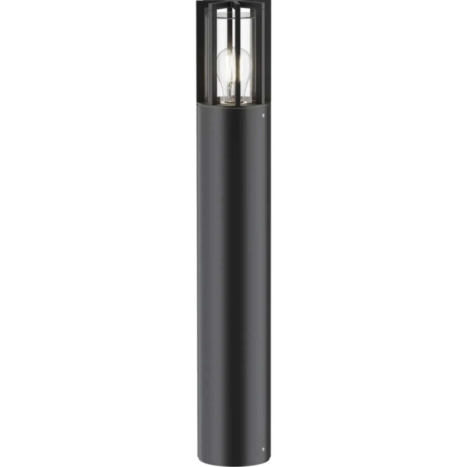 Sklep Kaja Lampa ogrodowa stojąca, czarny kolor O453FL-01GF z serii BARREL* Lampy Ogrodowe Stojące