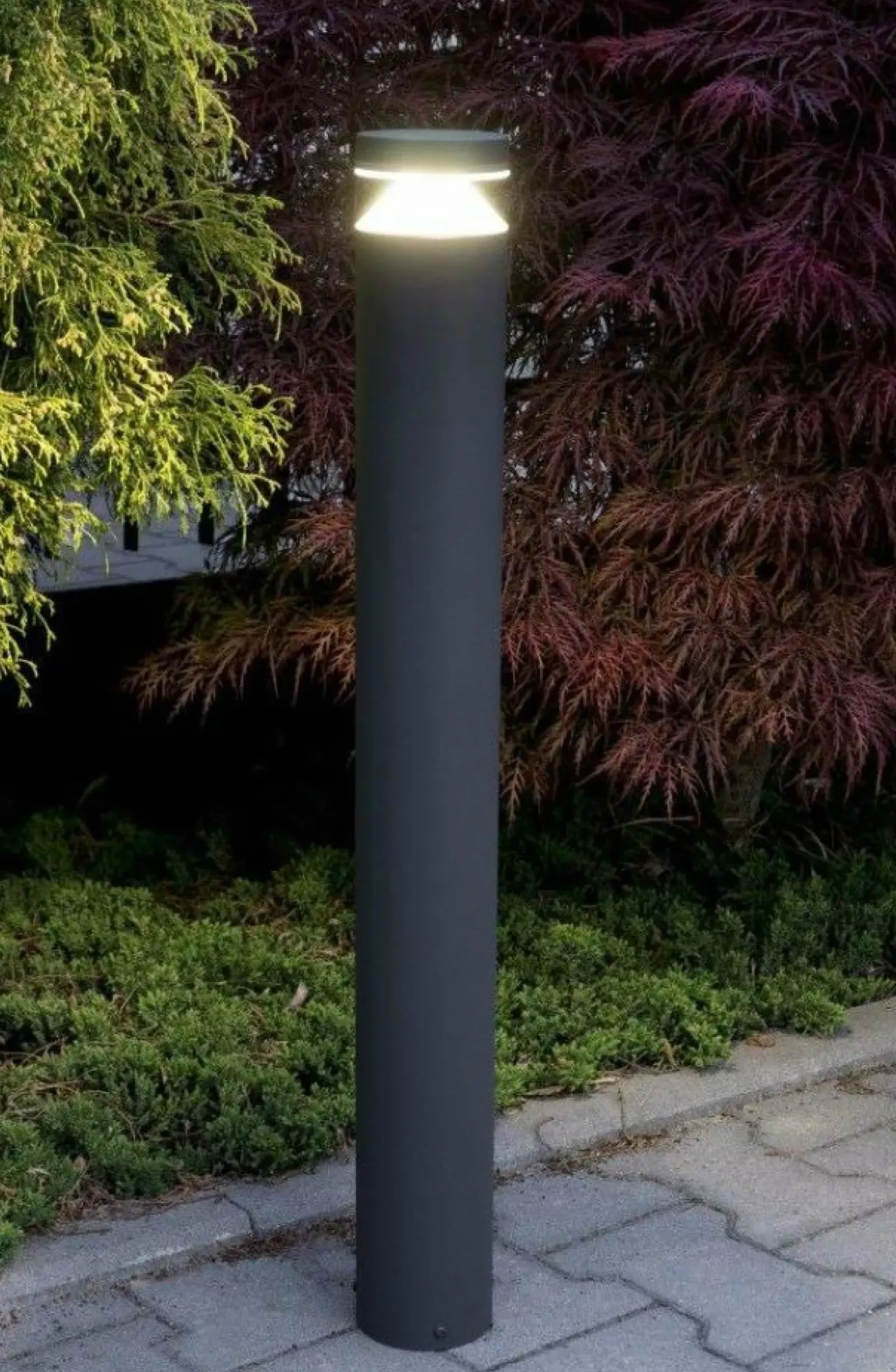 Sklep Kaja Lampa ogrodowa stojąca LED, oświetlenie podjazdu DL-750 z serii DELTA | Kaja Ośw* Lampy Ogrodowe Stojące
