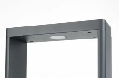 Sklep Kaja Lampa ogrodowa stojąca LED, kolor czarny popiel FLS-750 z serii FORM | Kaja Oświ* Lampy Ogrodowe Stojące