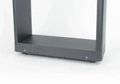 Sklep Kaja Lampa ogrodowa stojąca LED, kolor czarny popiel FLS-750 z serii FORM | Kaja Oświ* Lampy Ogrodowe Stojące