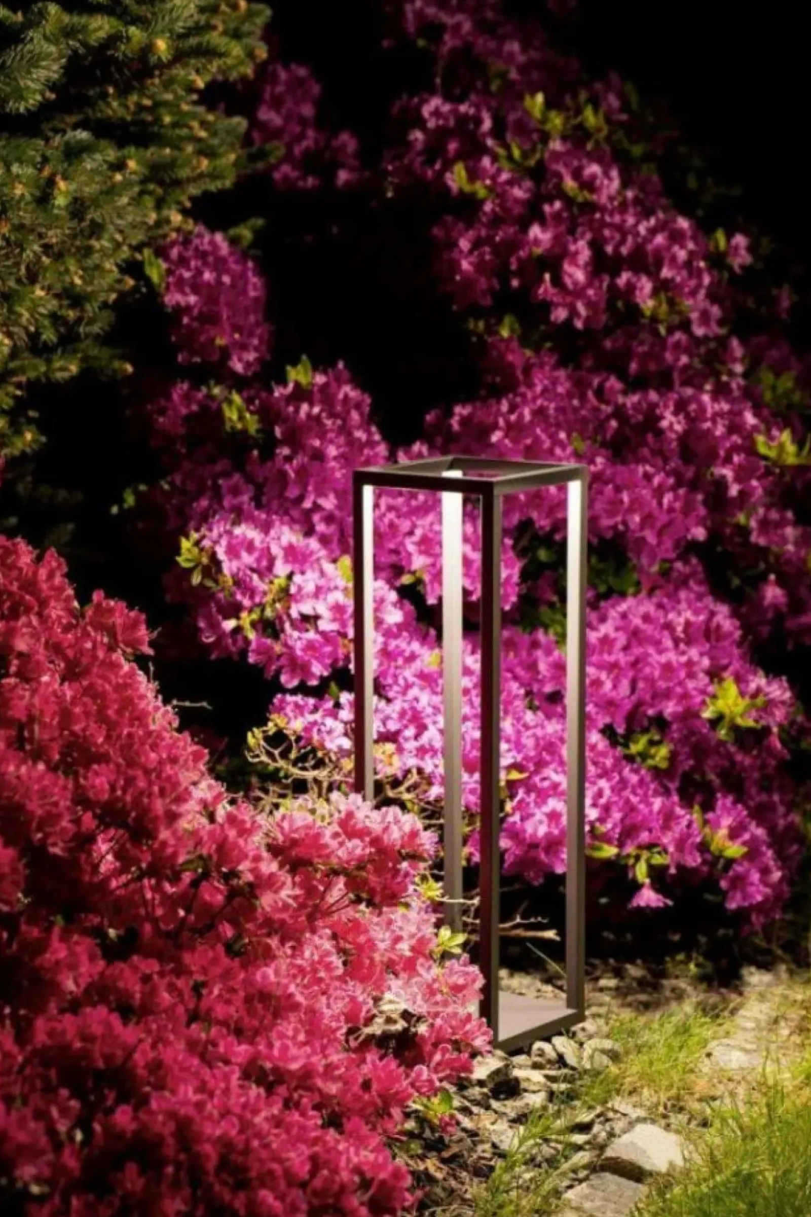 Sklep Kaja Lampa ogrodowa, stojąca, zintegrowany LED 8180 | Kaja Oświetlenie* Lampy Ogrodowe Stojące