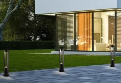 Sklep Kaja Lampa ogrodowa stojąca, zintegrowany LED 9507 | Kaja Oświetlenie* Lampy Ogrodowe Stojące