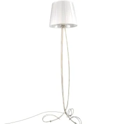 Sklep Kaja Lampa podłogowa trójnóg z abażurem K-4084 SOFIA | Kaja Oświetlenie* Lampy Podłogowe Z Abażurem|Tradycyjne Lampy Podłogowe