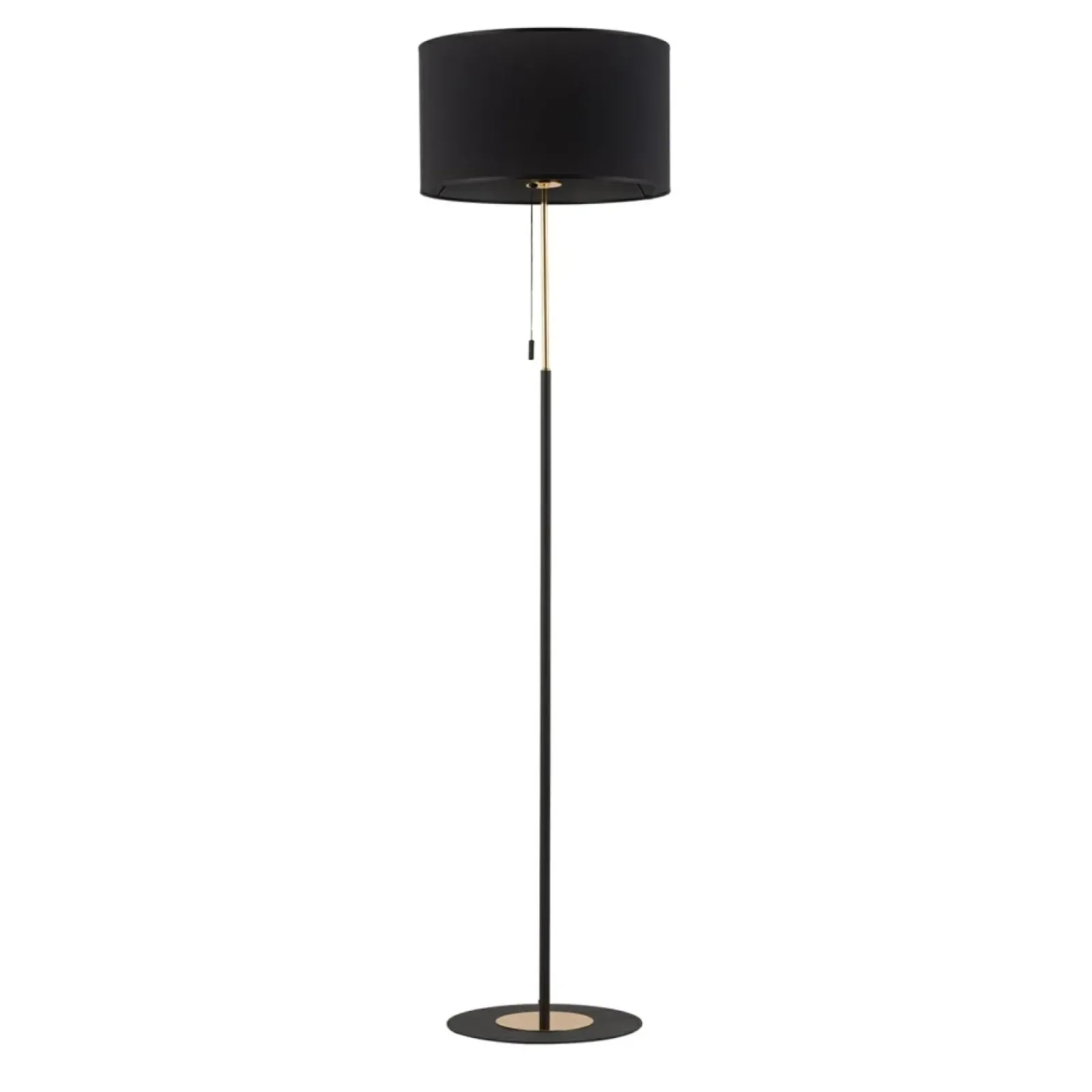 Sklep Kaja Lampa podłogowa w eleganckim stylu, włącznik sznurek TK 5153 LORD* Lampy Podłogowe Z Abażurem