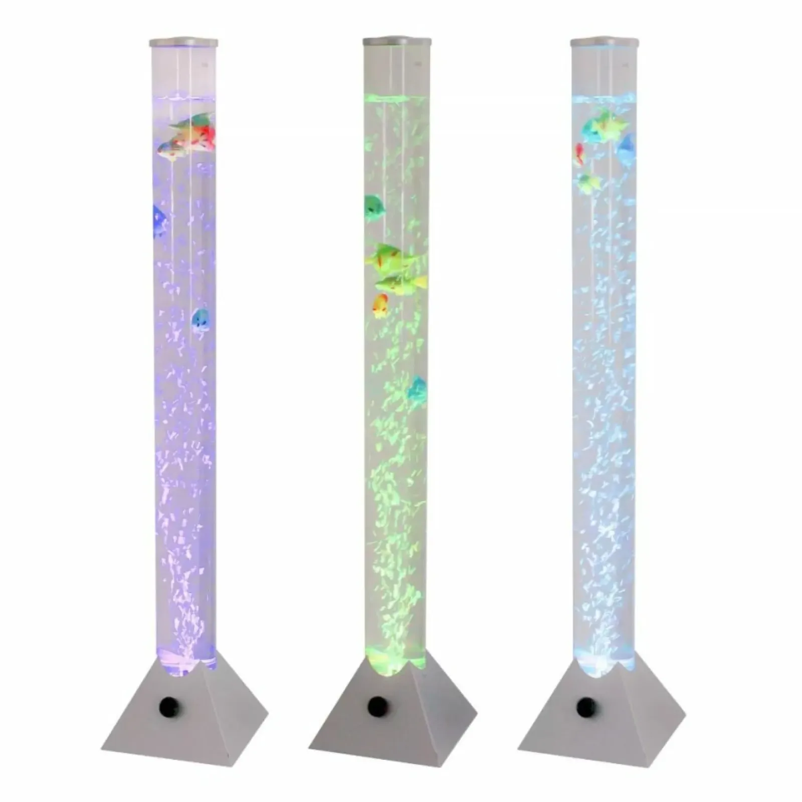 Sklep Kaja Lampa podłogowa w stylu retro, pływające rybki ZM 89244 AQUA | Kaja* Tradycyjne Lampy Podłogowe|Lampy Led