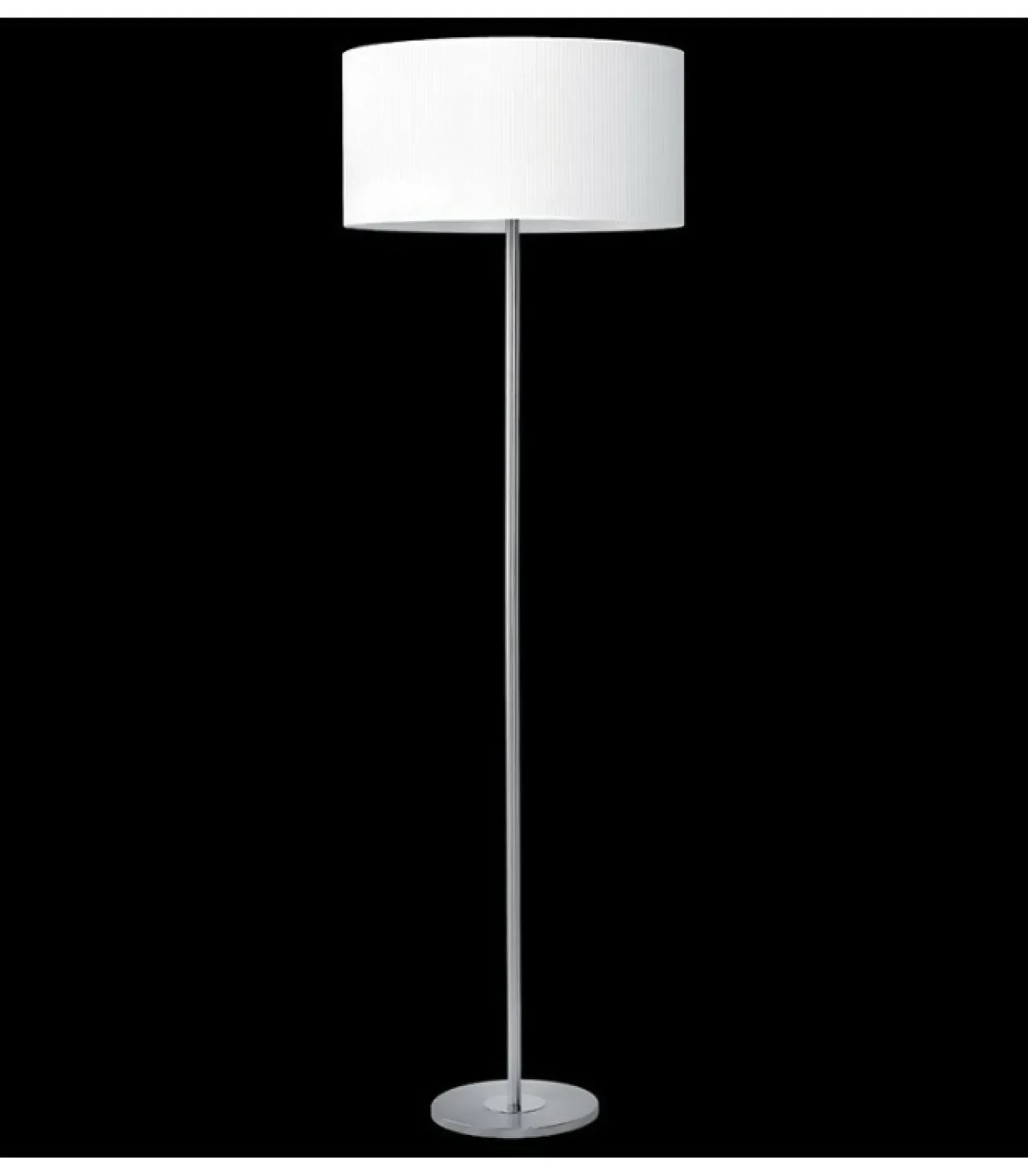 Sklep Kaja Lampa podłogowa z klasycznym abażurem 67579 RONDO | Kaja Oświetlenie* Lampy Podłogowe Z Abażurem|Tradycyjne Lampy Podłogowe