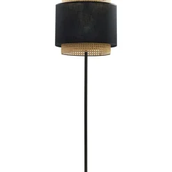 Sklep Kaja Lampa podłogowa z ratanowym abażurem TK 5568 BOHO | Kaja Oświetlenie* Lampy Podłogowe Z Abażurem|Tradycyjne Lampy Podłogowe