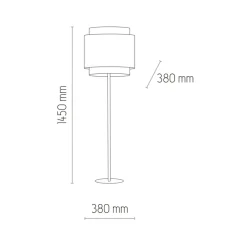 Sklep Kaja Lampa podłogowa z ratanowym abażurem TK 5568 BOHO | Kaja Oświetlenie* Lampy Podłogowe Z Abażurem|Tradycyjne Lampy Podłogowe