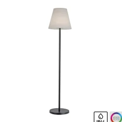 Sklep Kaja Lampa podłogowa zasilana akumulatorem, RGB 19826-18 z serii HOLLY* Lampy Podłogowe Z Abażurem|Tradycyjne Lampy Podłogowe