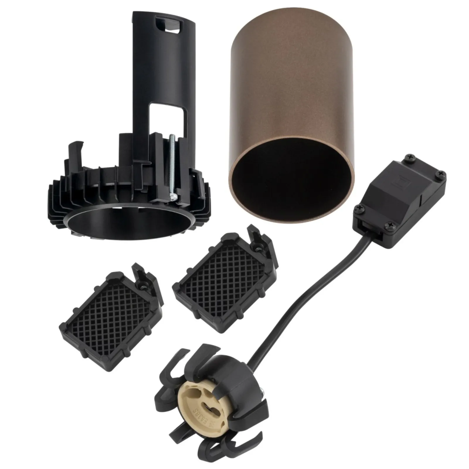 Sklep Kaja Lampa podtynkowa gwint GU10 14,2x15,3cm 10806 MONO SLIDE | Kaja* Oprawy Podtynkowe