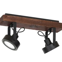 Sklep Kaja Lampa, reflektor z dwoma punktami świetlnymi LX 1228 z serii VIVA WOOD Fashion
