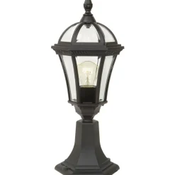 Sklep Kaja Lampa stojąca, cokołowa, czarna GZH-LB3 z serii LEDBURY* Lampy Ogrodowe Stojące