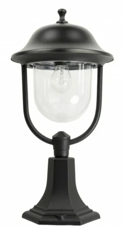 Sklep Kaja Lampa stojąca ogrodowa w czarnym kolorze K 4011/1/O z serii PRINCE | Kaja Oświet* Lampy Ogrodowe Stojące
