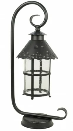Sklep Kaja Lampa stojąca, ogrodowa z ozdobnym szkłem K 4011/1/R z serii TOLEDO | Kaja Oświe* Lampy Ogrodowe Stojące