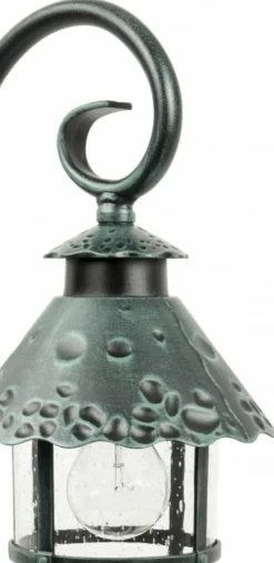 Sklep Kaja Lampa stojąca, ogrodowa z ozdobnym szkłem K 4011/1/R z serii TOLEDO | Kaja Oświe* Lampy Ogrodowe Stojące