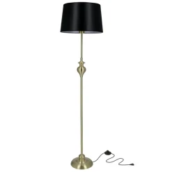Sklep Kaja Lampa stojąca w stylu glamour, z abażurem 51-09258 z serii PRIMA* Lampy Podłogowe Z Abażurem|Tradycyjne Lampy Podłogowe