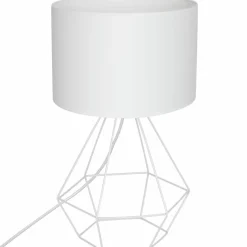 Sklep Kaja Lampa stołowa, druciana podstawka, kolor LX 8965 z serii ALMA* Lampki Stołowe Z Abażurem|Nowoczesne Lampki Stołowe