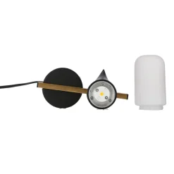 Sklep Kaja Lampa stołowa LED czarna LEDEA 50533081 SAKAI | Kaja Oświetlenie* Nowoczesne Lampki Stołowe