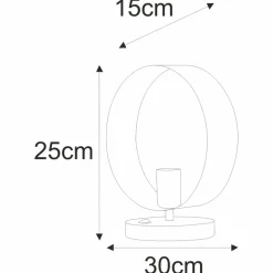 Sklep Kaja Lampa stołowa w m kolorze, styl loftowy K-4979 | Kaja* Tradycyjne Lampki Stołowe