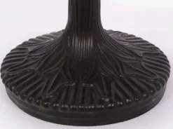 Sklep Kaja Lampa stołowa wyjątkowym, witrażowym kloszem K-G12814 z serii SUNFLOWER* Tradycyjne Lampki Stołowe|Lampki Stołowe Retro