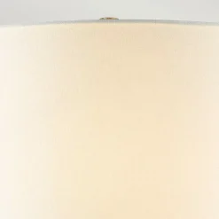 Sklep Kaja Lampa stołowa z białym abażurem GN-ARABELLA-TL-G z serii ARABELLA* Lampki Stołowe Z Abażurem|Tradycyjne Lampki Stołowe