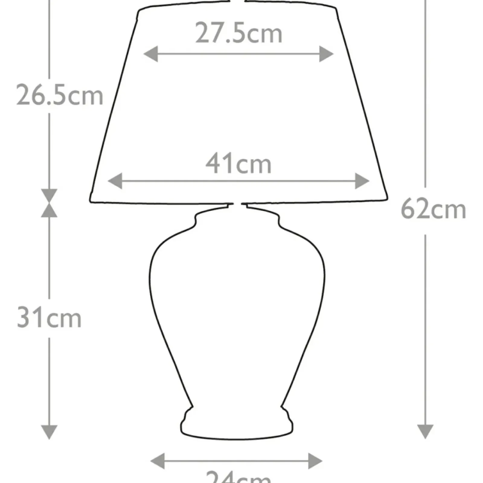 Sklep Kaja Lampa stołowa z dekoracyjną podstawą ARUM-LILY-TL z serii ARUM LILY* Lampki Stołowe Z Abażurem|Tradycyjne Lampki Stołowe