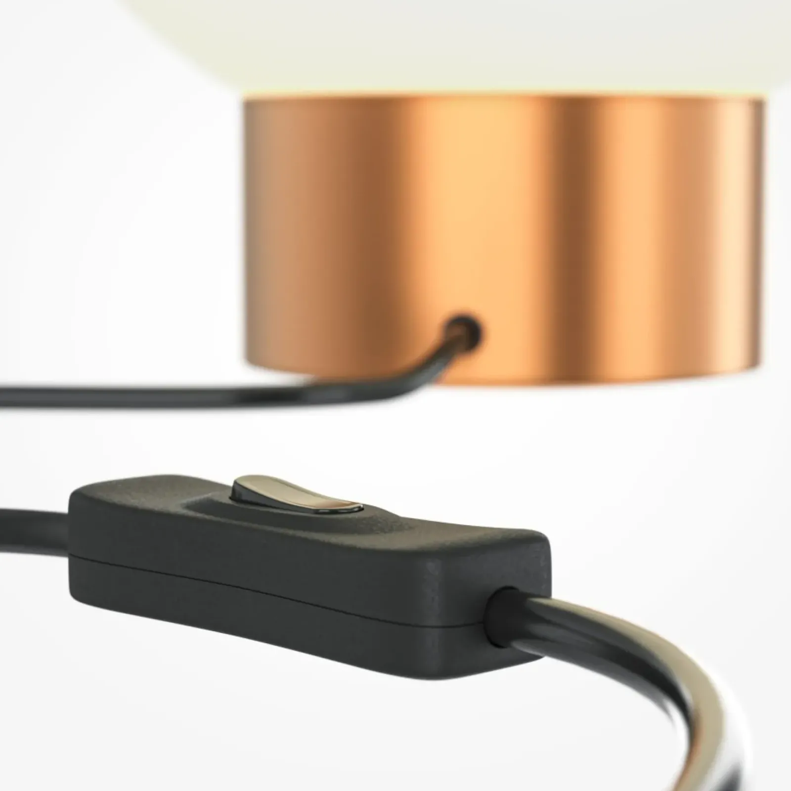 Sklep Kaja Lampa stołowa ze złotym mocowaniem MOD321TL-01G3 z serii BASIC FORM* Nowoczesne Lampki Stołowe