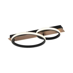 Sklep Kaja Lampa sufitowa - dwa okręgi LED 15615-78 z serii TROOPER | Kaja drewno Store