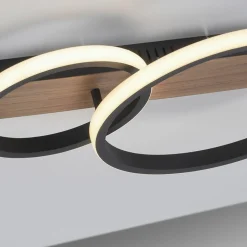 Sklep Kaja Lampa sufitowa - dwa okręgi LED 15615-78 z serii TROOPER | Kaja drewno Store