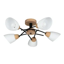 Sklep Kaja Lampa sufitowa 8152574 z serii VILETTA WOOD* Randole Tradycyjne
