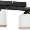 Sklep Kaja Lampa sufitowa, biało-złote klosze O3244 P4 CZA + ZL z serii ALTAR* Randole Tradycyjne