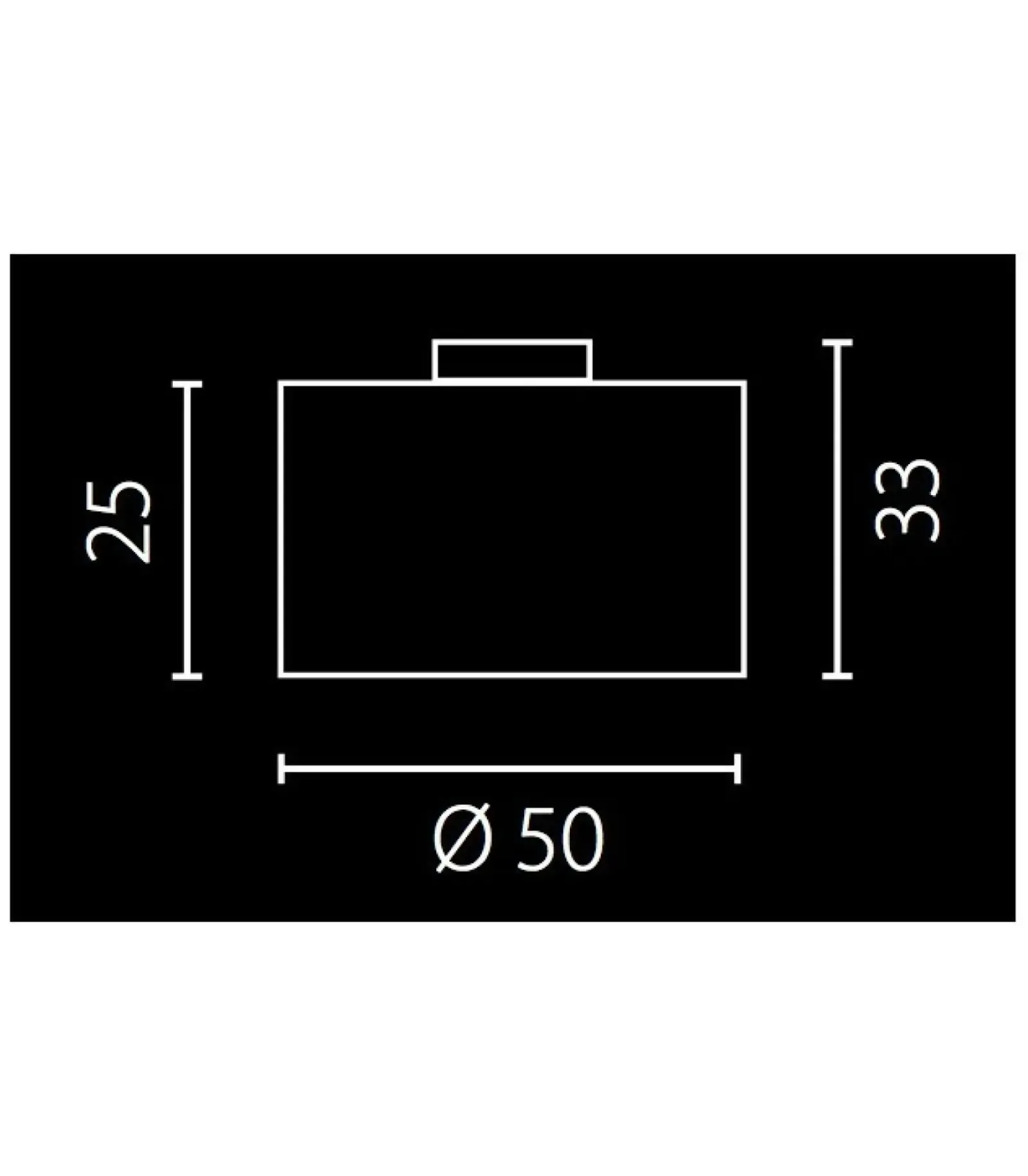 Sklep Kaja Lampa sufitowa, biały okrąg o średnicy 50cm 67539 NODO | Kaja Best