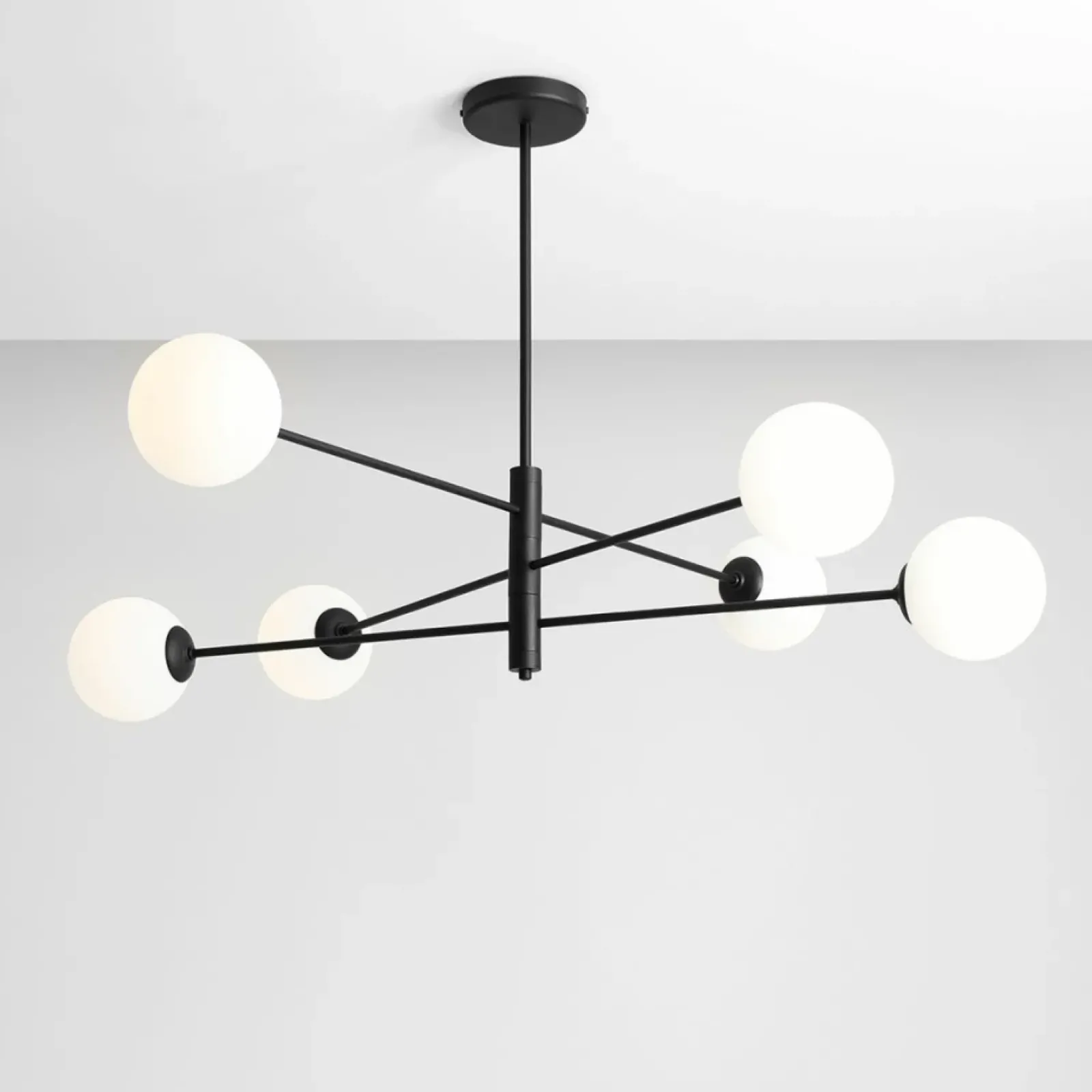 Sklep Kaja Lampa sufitowa czarna do dużego pokoju 1090PL_K1 HOMME | Kaja Zadzwońporabattel.783200183(8-16)/mailsklep@kaja.com.pl Sale