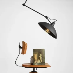 Sklep Kaja Lampa sufitowa czarna kierunkowa 808PL/G1 1-PŁ MELOS | Kaja* Plafony Nowoczesne