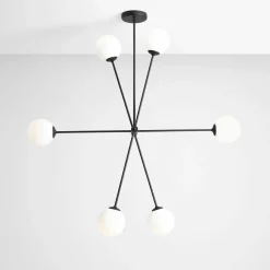 Sklep Kaja Lampa sufitowa czarna regulowane ramiona 1081PL_K1 OHIO | Kaja Zadzwońporabattel.783200183(8-16)/mailsklep@kaja.com.pl Sale