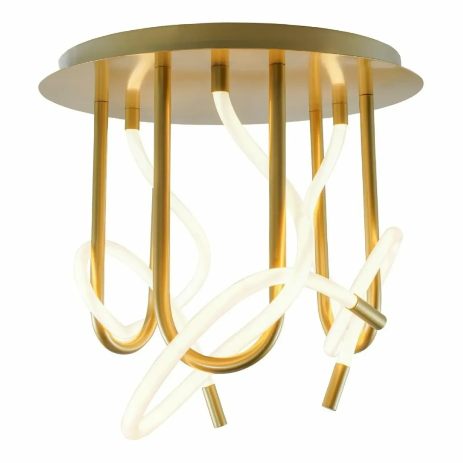 Sklep Kaja Lampa sufitowa do eleganckiej sypialni ZM 2023573-GD BALBO | Kaja Store