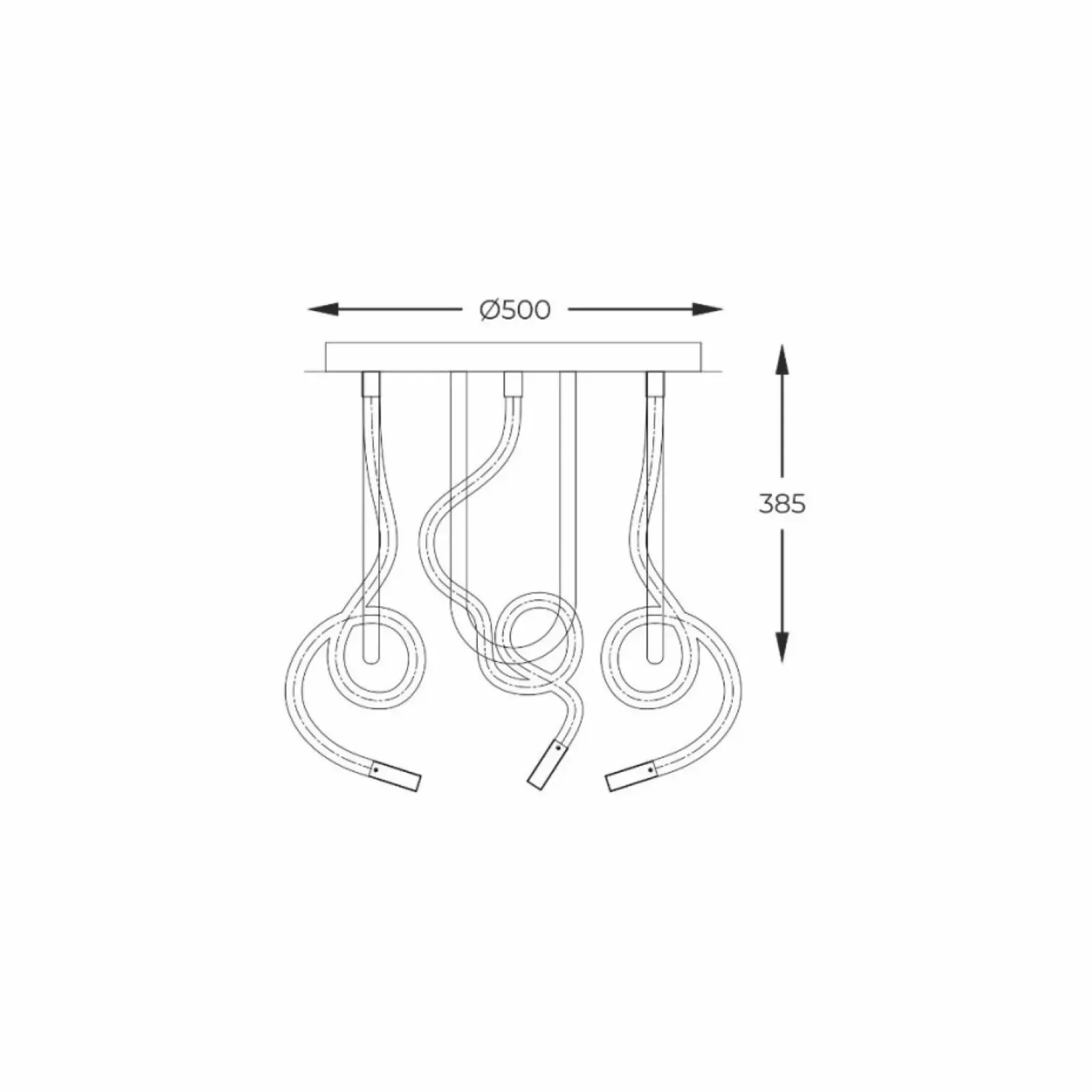 Sklep Kaja Lampa sufitowa do eleganckiej sypialni ZM 2023573-GD BALBO | Kaja Store