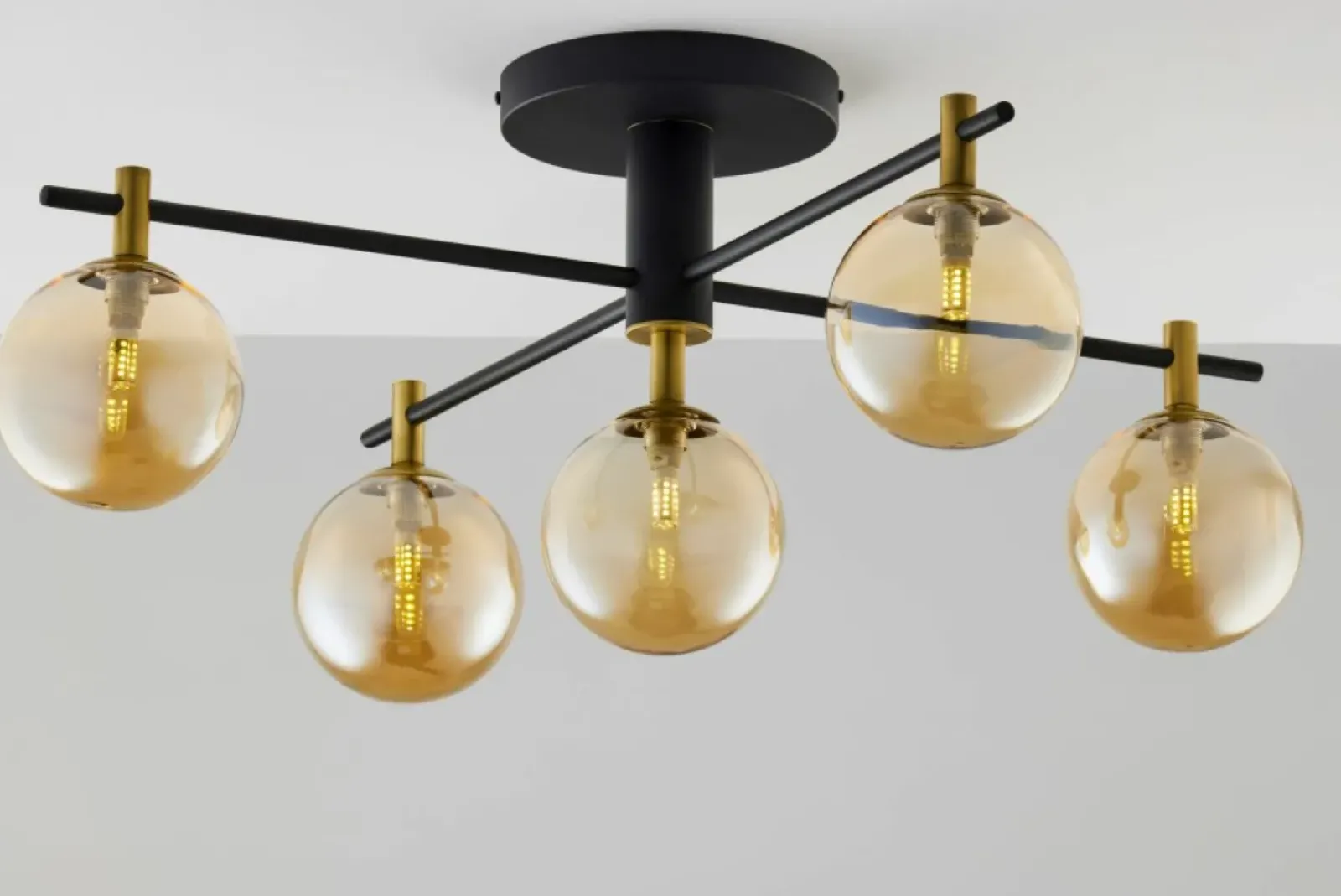 Sklep Kaja Lampa sufitowa do sypialni JUP 2032 FIG 5 CZ/MS BU FIGARO | Kaja Hot